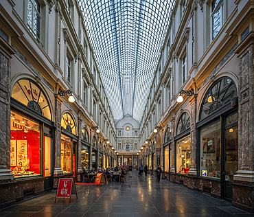 Royal Gallery of Saint Hubert, Brussels, Belgium