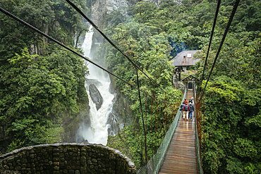 Diablo Waterfalls (Pailon del Diablo), Tungurahua Province, Ecuador