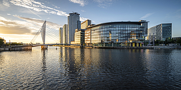 Media City, Salford Quays, Manchester, Lancashire, England, United Kingdom