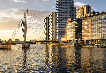 Media City, Salford Quays, Manchester, Lancashire, England, United Kingdom