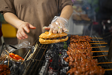 Stall at Dinh Cau Night Market, Duong Dong, Phu Quoc Island, Vietnam