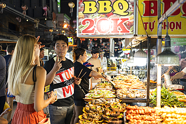Stall at Dinh Cau Night Market, Duong Dong, Phu Quoc Island, Vietnam