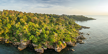 Aerial view of Gành Dãu, Phu Quoc Island, Vietnam