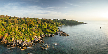 Aerial view of Gành Dãu, Phu Quoc Island, Vietnam