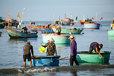 Mui Ne Fish Market at dawn, Mũi Né, Bình Thuận Province, Vietnam