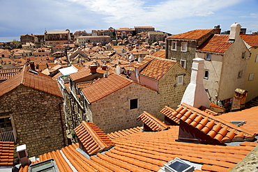 The old town of Dubrovnik, UNESCO World Heritage Site, Croatia, Europe