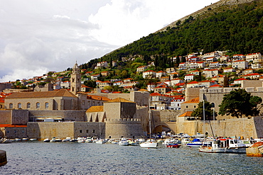 The old town of Dubrovnik, UNESCO World Heritage Site, Croatia, Europe