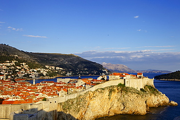 The old town of Dubrovnik, UNESCO World Heritage Site, Croatia, Europe