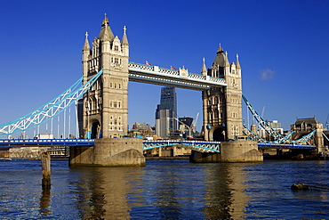 Tower Bridge and the River Thames, London, England, United Kingdom, Europe 