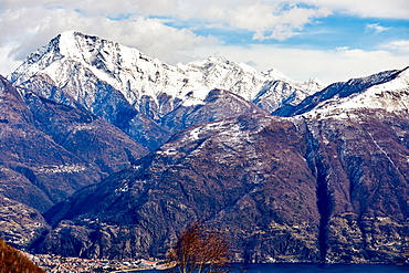 Monte Legnone mountain by Lake Como, Lombardy, Italian Lakes, Italy, Europe