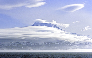 Mt Beerenberg, 2277m. Jan Mayen, North Atlantic Island