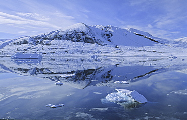 Early winter impressions in RØdefjord . Scoresbysund, East Greenland