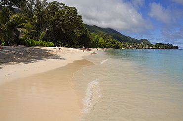 Beau Vallon beach, Mahe, Seychelles, Indian Ocean