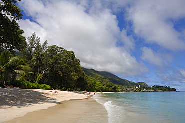 Meridien Fisherman's Cove Hotel and Beau Vallon beach, Mahe, Seychelles, Indian Ocean