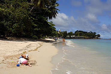 Beau Vallon beach, Mahe, Seychelles, Indian Ocean