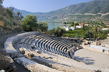 Small theatre of Ancient Epidaurus (Epidavros), Argolis, Peloponnese, Greece, Europe