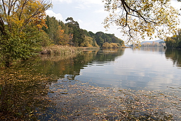 Nursery Bay, Lake Burley Griffin, Autumn, Canberra, Australian Capital Territory, Australia