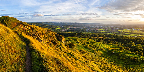 Cleve Hill, part of the Cotswold Hill, Cheltenham, The Cotswolds, Gloucestershire, England, United Kingdom, Europe 