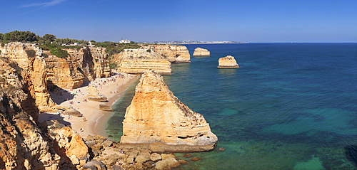 Praia da Marinha beach, Lagoa, Algarve, Portugal, Europe