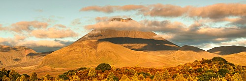 Mount Ngauruhoe, Tongariro National Park, UNESCO World Heritage Site, North Island, New Zealand, Pacific