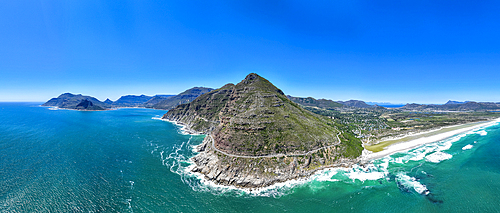 Panorama of Chapman´s Peak drive, Cape Town, Cape Peninsula, South Africa, Africa