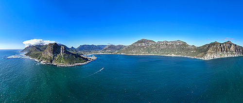 Panorama of Hout Bay, Cape Town, Cape Peninsula, South Africa, Africa