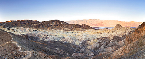 Zabriskie Point, Death Valley National Park, California, United States of America, North America