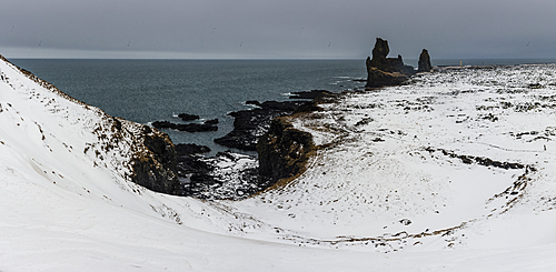 Londrangar, Snaefellsnes, Iceland, Polar Regions