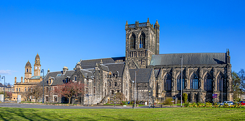 Paisley Abbey, Paisley, Renfrewshire, Scotland, United Kingdom, Europe