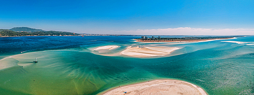 Tróia is a peninsula located in Grândola Municipality (parish of Carvalhal) , Portugal, next to the Sado River estuary. Tourism is the peninsula's main economic activity due to its long beaches facing the Atlantic