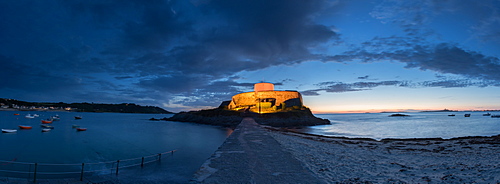 Fort Grey in Guernsey, Channel Islands, United Kingdom, Europe