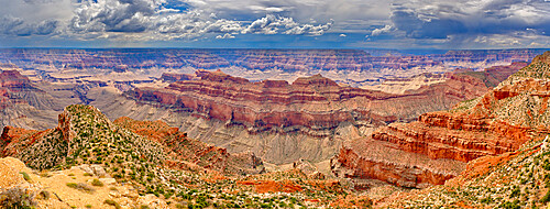 Grand Canyon viewed from Point Sublime on the North Rim, Grand Canyon National Park, UNESCO World Heritage Site, Arizona, United States of America, North America