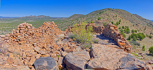 Ancient Ruins on Sullivan Butte in Chino Valley, Arizona, United States of America, North America