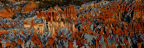 Bryce Canyon from Sunset Point, Bryce Canyon National Park, Utah, United States of America, North America