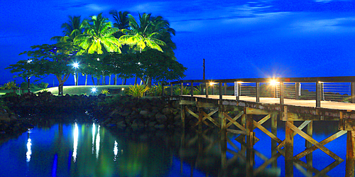 First Landing Beach Resort, Nalamu Beach at Vuda Point, near Nadi, Viti Levu, Fiji, South Pacific
