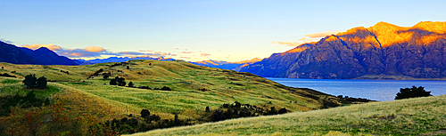 Lake Hawea, South Island, New Zealand