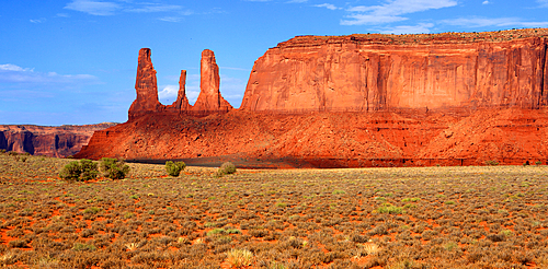 Monument Valley, Navajo Indian Territory/ Utah, USA