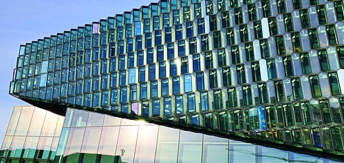 Harpa Concert Hall, Reykjavik, Iceland, Polar Regions