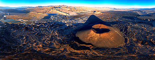 Antofagasta Volcano and Laguna Escondida, Antofagasta de la Sierra, Puna, Catamarca, Argentina