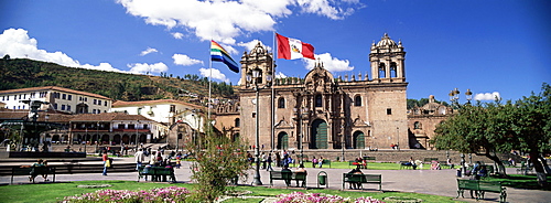 Christian cathedral, Cuzco (Cusco), UNESCO World Heritage Site, Peru, South America