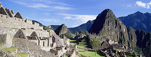 Ruins of Inca city, Machu Picchu, UNESCO World Heritage Site, Urubamba Province, Peru, South America