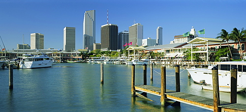 Skyline, Miami City, Miami, Florida, USA, North America