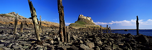 Lindisfarne Castle, Holy Island, Northumberland, England, United Kingdom, Europe