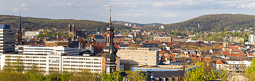 Panorama, Saarbrucken, Saarland, Germany, Europe