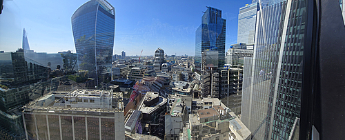 City views from the Garden at 120 Fenchurch Street