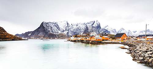 Sakrisoy, Moskenesoy, Lofoten Islands, Norway, Scandinavia, Europe