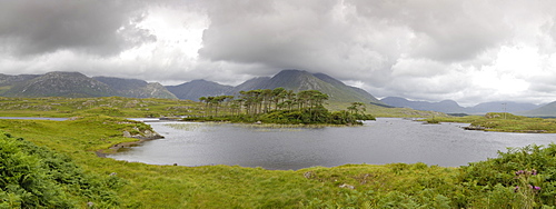 Derryclare Lough, Connemara, County Galway, Connnacht, Republic of Ireland, Europe