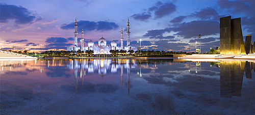 Sheikh Zayed Bin Sultan Al Nahyan Mosque, Abu Dhabi, United Arab Emirates, Middle East