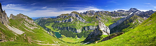 Alpstein in Appenzell, Switzerland, Europe