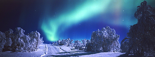 aurora borealis, Lappland